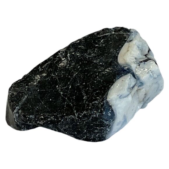 Amethyst Milk Glass Art Glass Cullet Glowing Manganese Slag Glass #4GX303 - Picture 7 of 8